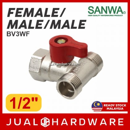JH - SANWA Mini Ball Valve (3Way)