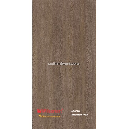 WILSONART 8207K0-WR Branded Oak High Pressure Laminate (LIMITED EDITION)
