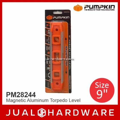 PUMPKIN Magnetic Aluminum Torpedo Level