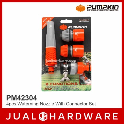 PUMPKIN 4PCS Waterning Nozzle With Connector Set