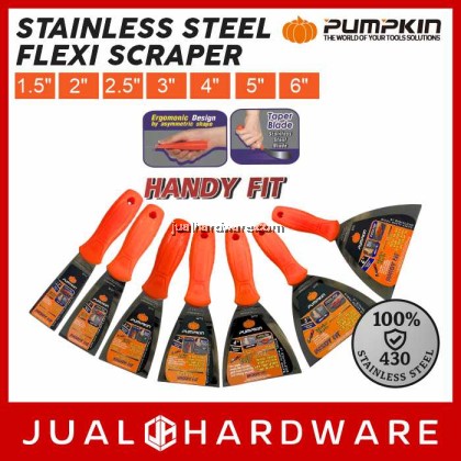PUMPKIN Stainless Steel Flexi Scraper