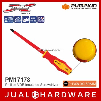PUMPKIN VDE Insulated Screwdriver 