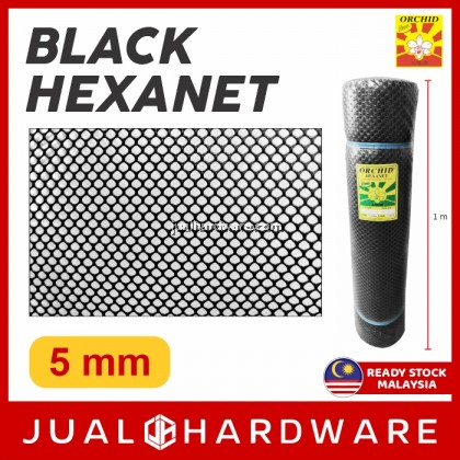 JH - ORCHID Hexanet (1x25meters) Green/Black / Garden Netting / Jaring untuk kebun / 花园网