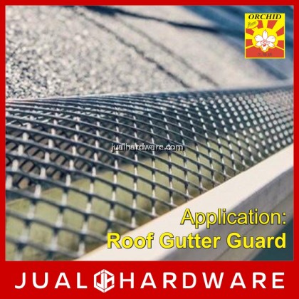 JH - ORCHID Hexanet (1x25meters) Green/Black / Garden Netting / Jaring untuk kebun / 花园网